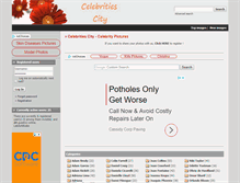 Tablet Screenshot of celebritiescity.com